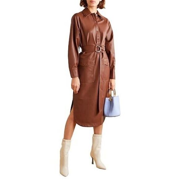 Toni Midi Shirt Dress NWT NEW - Picture 4 of 14